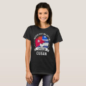 Chile Flag Cuba Grown  Humor Citizen Pride Tシャツ (正面フル)
