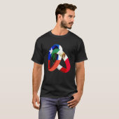 Chile Flag Mexico Grown Ring Marriage Wedding Tシャツ (正面フル)