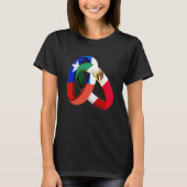 Chile Flag Mexico Grown Ring Marriage Wedding Tシャツ (正面)