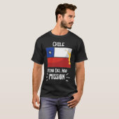 Chile Vina del Mar Mormon LDS Mission Missionary Tシャツ (正面フル)