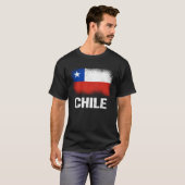 Chilean Flag Chile Tシャツ (正面フル)