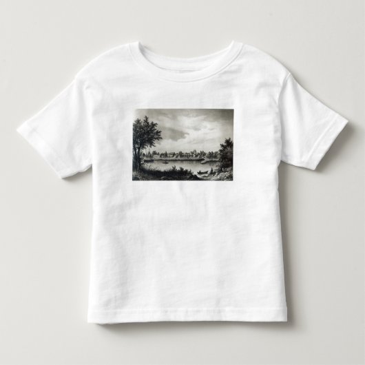 「Chile'engravedの歴史からのValdivia、 トドラーTシャツ (正面)