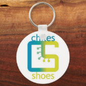 ChilesShoesロゴキーチェーン キーホルダー (正面)