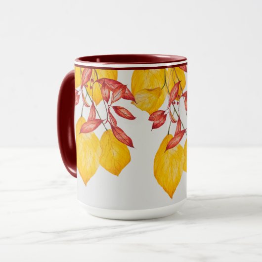 ChiliとTurmeric on a Combo Mug (15 oz.) マグカップ (正面左)
