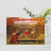 Chili Cook-off Cook Off Cookoff Invitation 招待状 (スタンド正面)