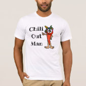 Chili Out Man Chili Pepper Tシャツ (正面)