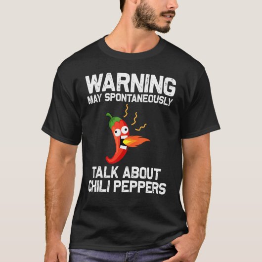 Chili Pepper For Men Women Spicy Habanero Chile 1 Tシャツ (正面)