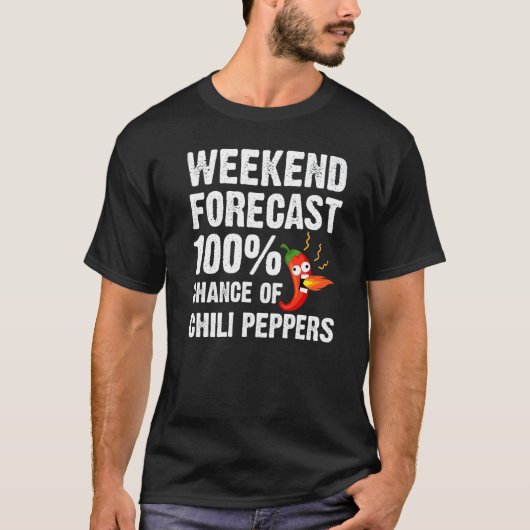 Chili Pepper For Men Women Spicy Habanero Chile Tシャツ (正面)
