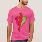 Chili Pepper Hotness Spice Scoville Tシャツ (正面)