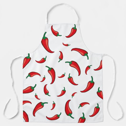 Chili pepper party エプロン (正面)