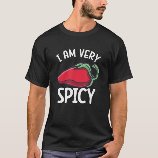 Chili Peppers Red Hot Spicy Pepper Eat Mexican Foo Tシャツ (正面)