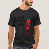 Chili Red Pepper Vegetable Funny Chili Pun I'm Lit Tシャツ (正面)
