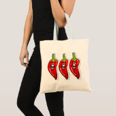 Chili Smile *Tote Bag トートバッグ (正面(商品))