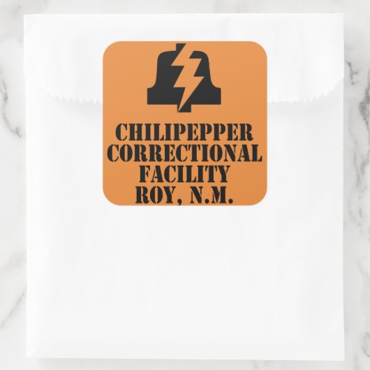 Chilippper矯正施設シール スクエアシール (バッグ)