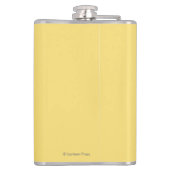 Chilkootのパス、アラスカの金炭坑作業員 フラスク (裏面)