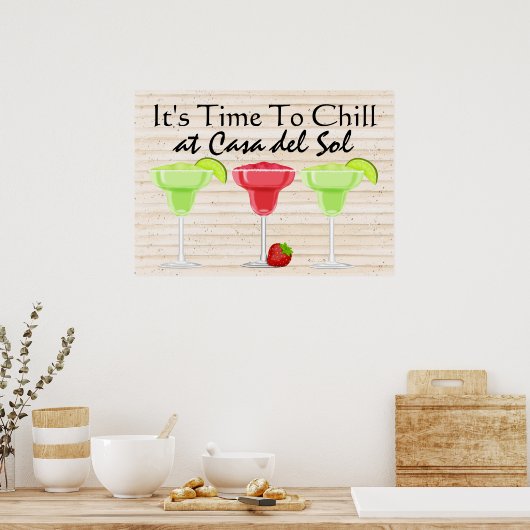 CHILLの時間だ ポスター (キッチン)