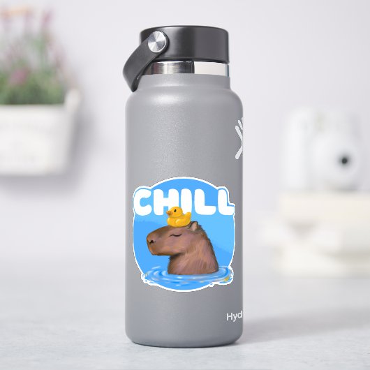 CHILLキャピバラ シール (HydroFlask)
