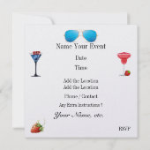 Chillパーティー 招待状 (裏面)