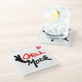 Chillモードの有効化 ガラスコースター (アングル)