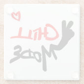 Chillモードの有効化 ガラスコースター (裏面)