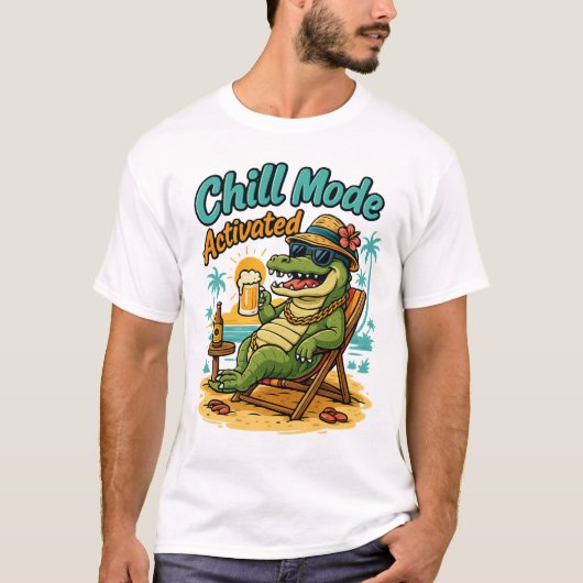 Chillモード有効化Tシャツ Tシャツ (正面)