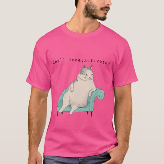 Chillモード；アクティブ Tシャツ (正面)