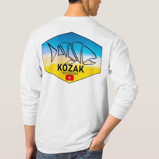 'Chill'ロゴ長袖 Tシャツ (裏面)