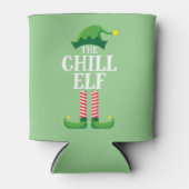 Chill小妖精や小人マッチングファミリーグループクリスマスパーティー 缶クーラー (正面)