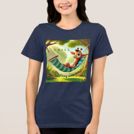 Chill – 長い首の日のキリン トライブレンドＴシャツ