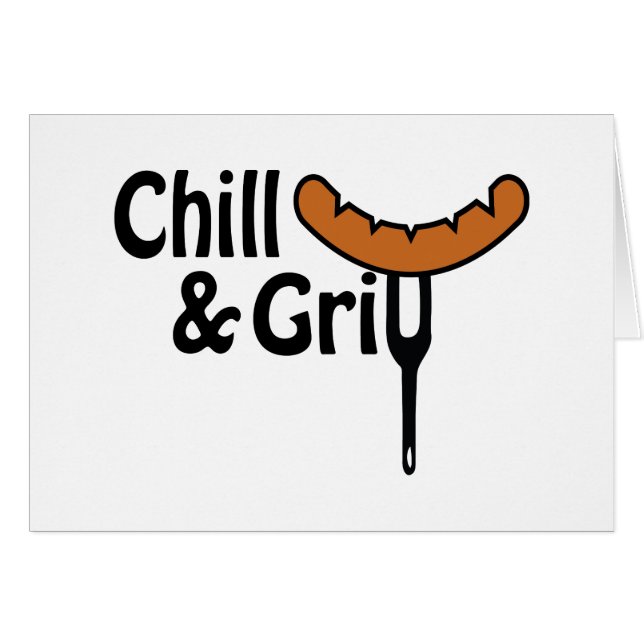 Chill and grill (正面横)