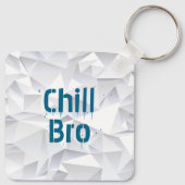 Chill Bro Cat キーホルダー (裏面)