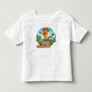 Chill DogモードTシャツ トドラーTシャツ