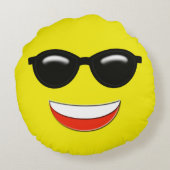 Chill Emoji ラウンドクッション (裏面)