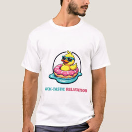 Chill & Float - リラックスs Duck Swimming Collection Tシャツ