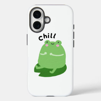 Chill Frogの電話ケース iPhone 16ケース