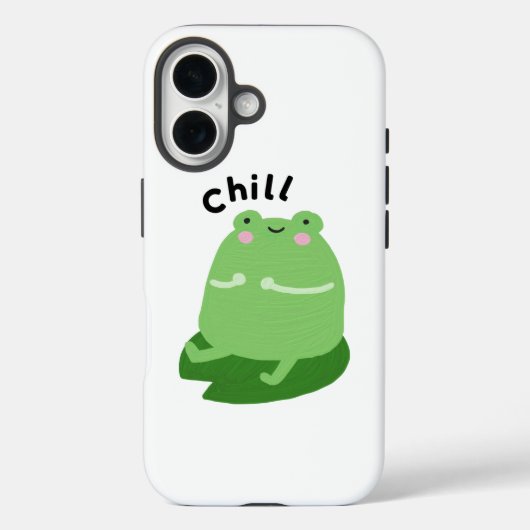 Chill Frogの電話ケース Case-Mate iPhoneケース (裏面)