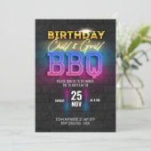 Chill & Grill BBQバースデーパーティーの招待 招待状 (スタンド正面)