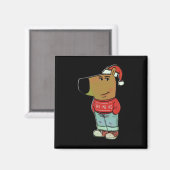 Chill Guy - My New Character Meme Christmas Chill  マグネット (正面/裏面)