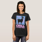 Chill I ve Goat This  Goats Farm Animal Boys Girls Tシャツ (正面フル)