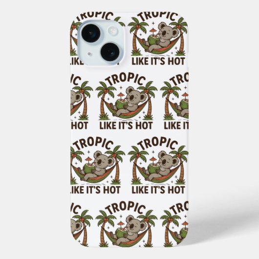  Chill Koala Vibes Case-Mate iPhoneケース (裏面)