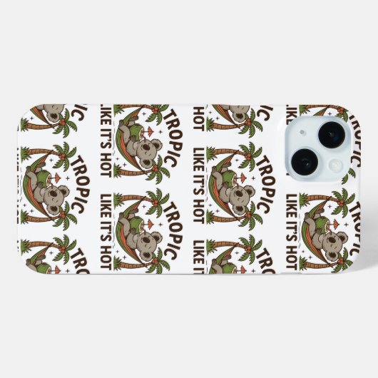Chill Koala Vibes Case-Mate iPhoneケース (裏面 (横))