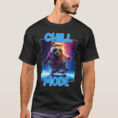 Chill Mode Panda Bear Animal Cute Panda 1 Tシャツ (正面)
