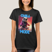Chill Mode Panda Bear Animal  Cute Panda Tシャツ (正面)