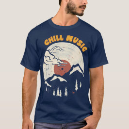 chill music cute record trendy tシャツ