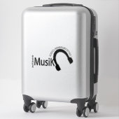 Chill Music- Musik Vibes  シール (スーツケース)