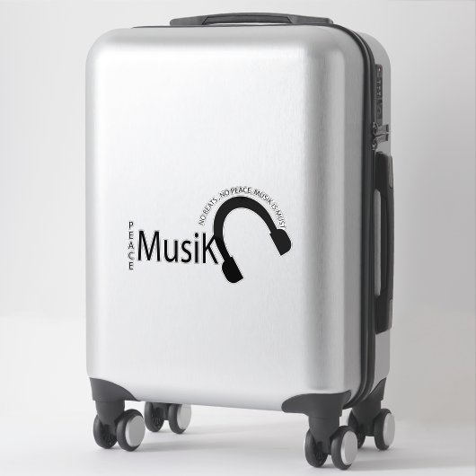 Chill Music- Musik Vibes  シール (スーツケース)
