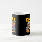 Chill Outと応援 コーヒーマグカップ (中央)
