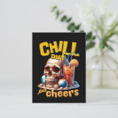 Chill Outと応援 ポストカード (スタンド正面)