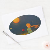 chill out  楕円形シール (封筒)