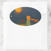 chill out  楕円形シール (バッグ)